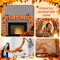 12 Pcs Fall Leaf Garland for Maple 5.7 ft Autumn Leaves Garland Outdoor Fall(16.42 x 9.65 x 7.13 inches)
